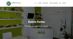 Desktop Screenshot of esteticforma.com